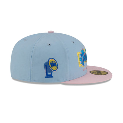 Batman Forever Blue Pink 59FIFTY Fitted Hat