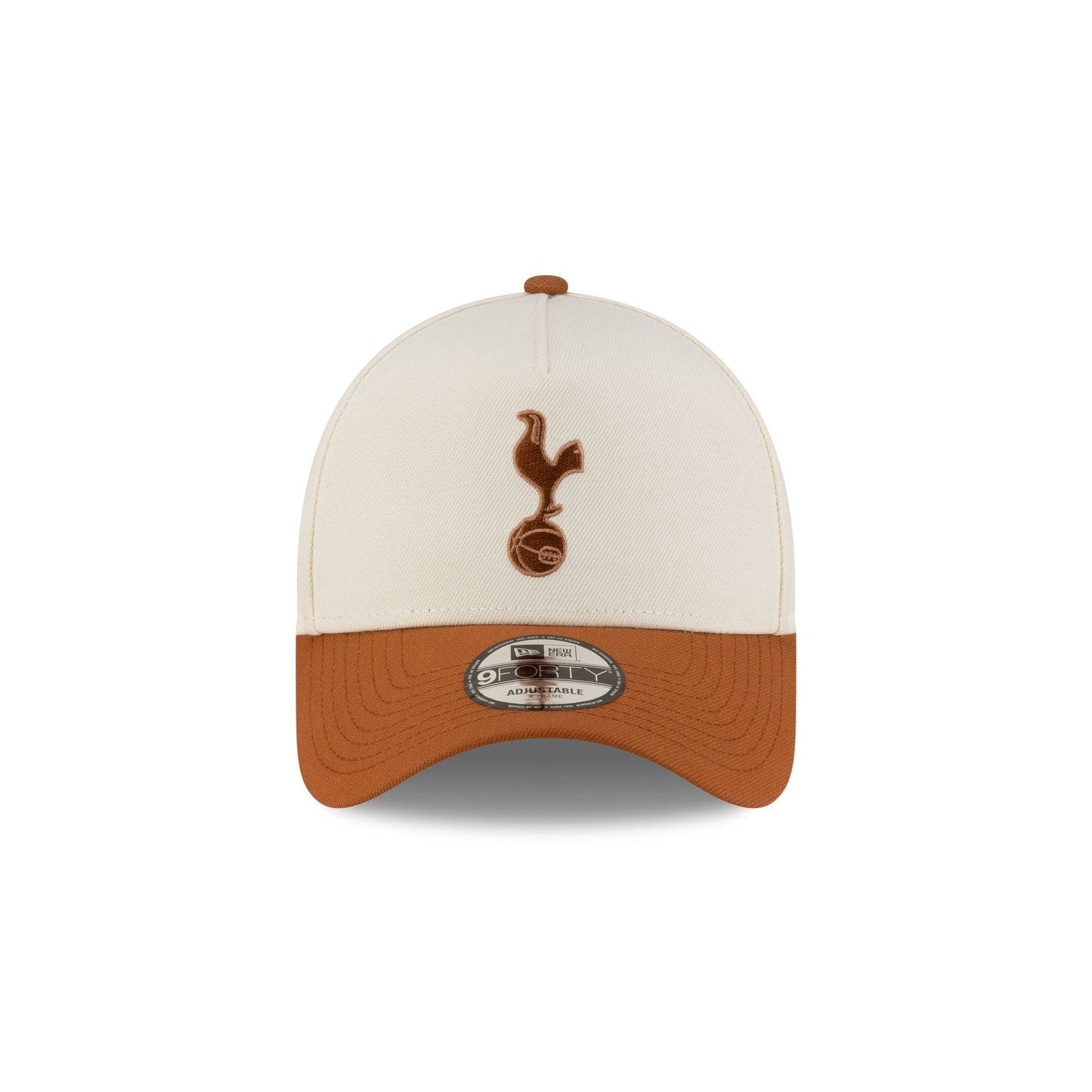 Tottenham Hotspur FC Chrome Earth Brown 9FORTY A-Frame Snapback Hat