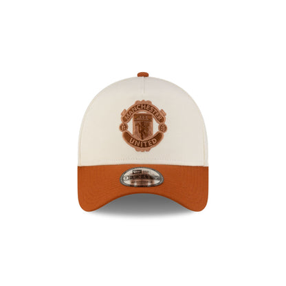 Manchester United FC Chrome Earth Brown 9FORTY A-Frame Snapback Hat