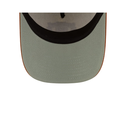 Manchester United FC Chrome Earth Brown 9FORTY A-Frame Snapback Hat