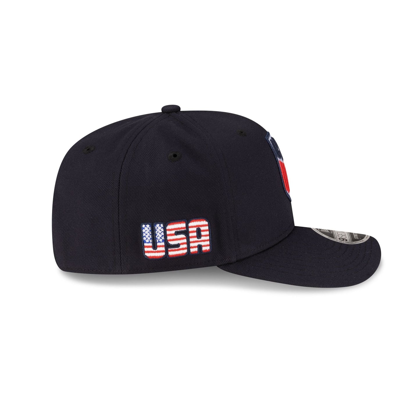 U.S. Soccer Men's National Team Americana Flag Navy 9SEVENTY Stretch-Snap Hat