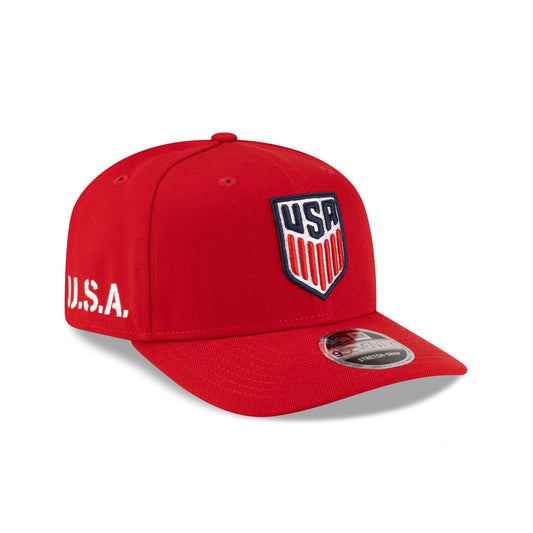 U.S. Soccer Men's National Team Americana Red 9SEVENTY Stretch-Snap Hat