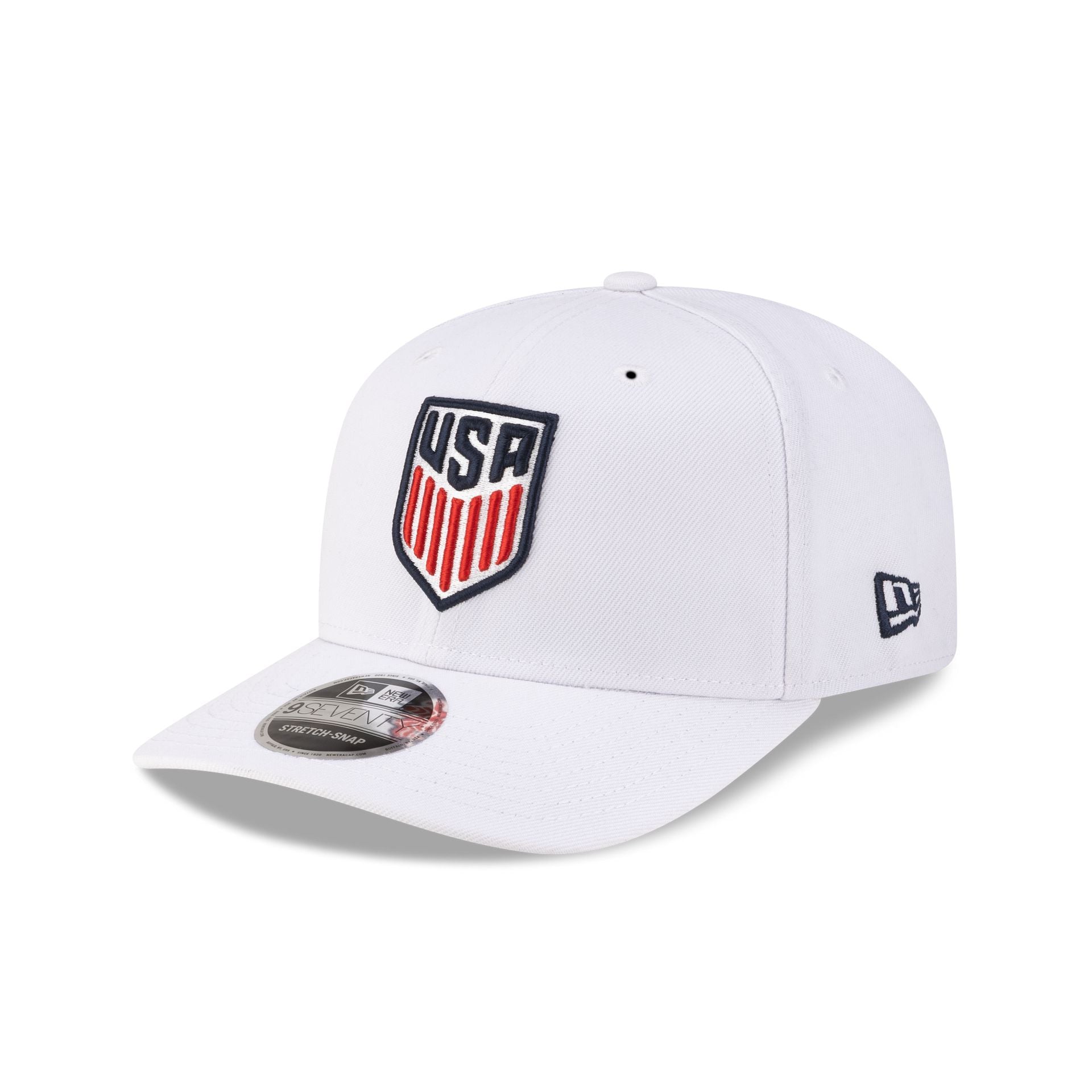 U.S. Soccer Men's National Team Americana Flag White 9SEVENTY Stretch-Snap Hat