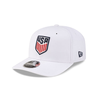 U.S. Soccer Men's National Team Americana Flag White 9SEVENTY Stretch-Snap Hat
