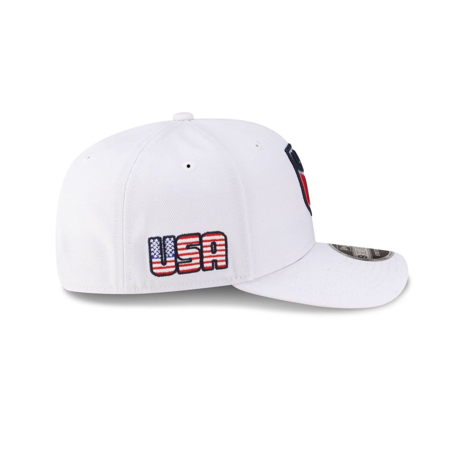 U.S. Soccer Men's National Team Americana Flag White 9SEVENTY Stretch-Snap Hat