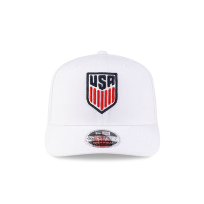U.S. Soccer Men's National Team Americana White 9SEVENTY Stretch-Snap Hat