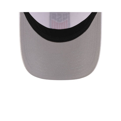 U.S. Soccer Men's National Team Americana Flag White 9FORTY M-Crown A-Frame Snapback Hat