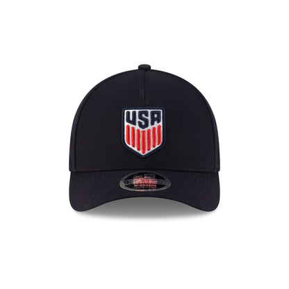 U.S. Soccer Men's National Team Americana Flag Navy 9FORTY M-Crown A-Frame Snapback Hat
