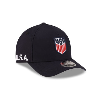 U.S. Soccer Men's National Team Americana Navy 9FORTY M-Crown A-Frame Snapback Hat