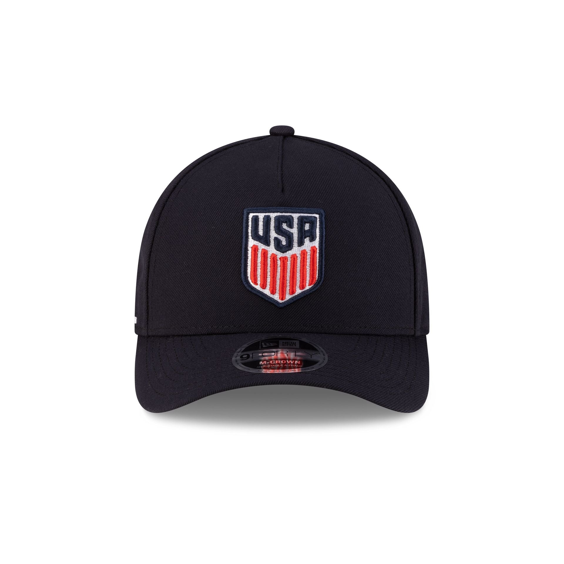 U.S. Soccer Men's National Team Americana Navy 9FORTY M-Crown A-Frame Snapback Hat