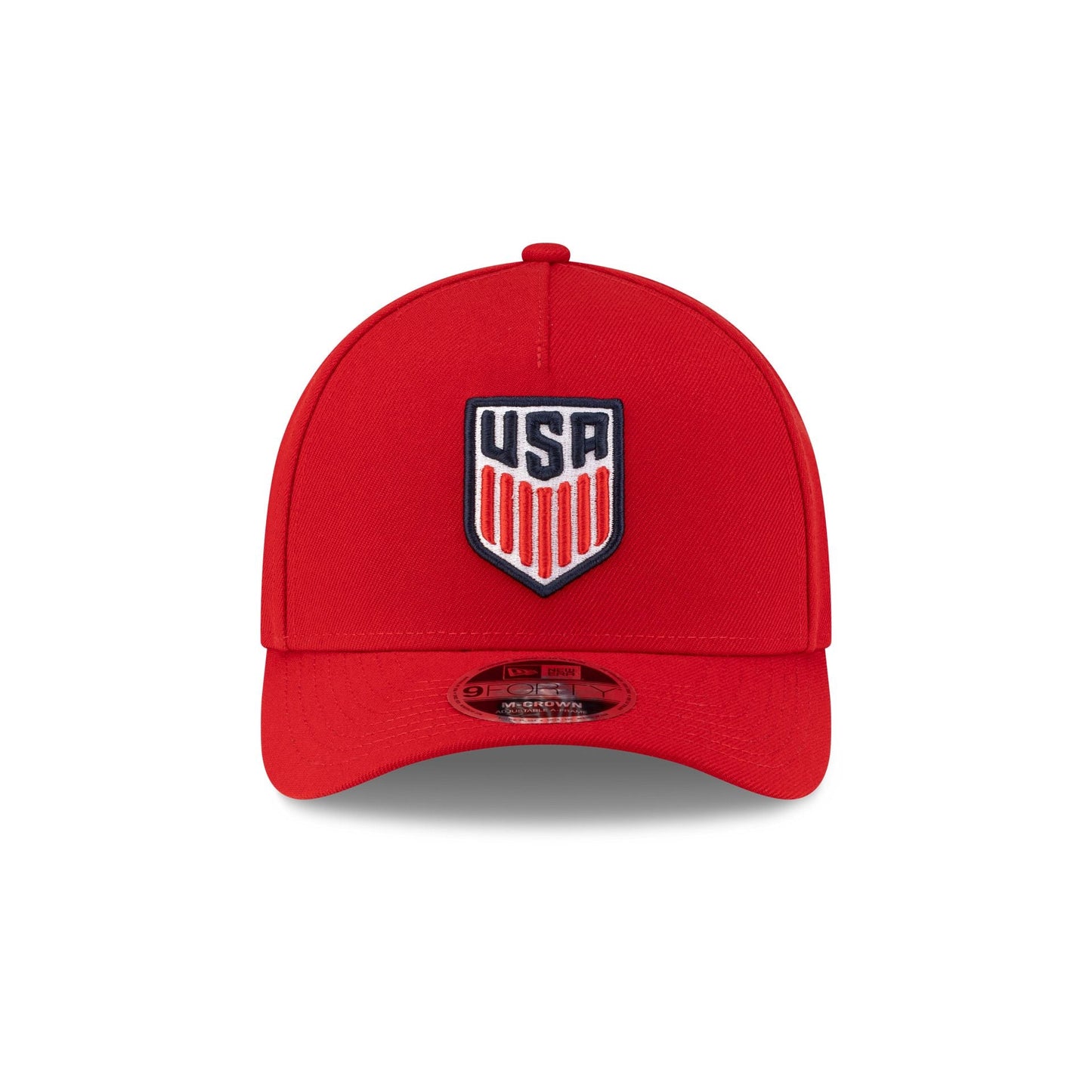 U.S. Soccer Men's National Team Americana Red 9FORTY M-Crown A-Frame Snapback Hat