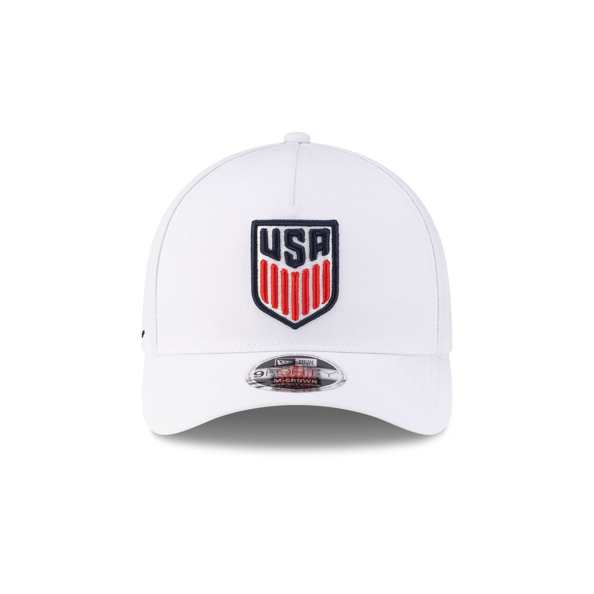 U.S. Soccer Men's National Team Americana White 9FORTY M-Crown A-Frame Snapback Hat
