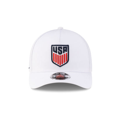 U.S. Soccer Men's National Team Americana White 9FORTY M-Crown A-Frame Snapback Hat