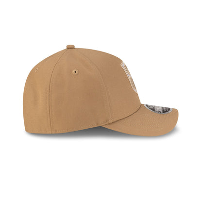 U.S. Soccer Men's National Team Khaki 9FORTY M-Crown A-Frame Snapback Hat
