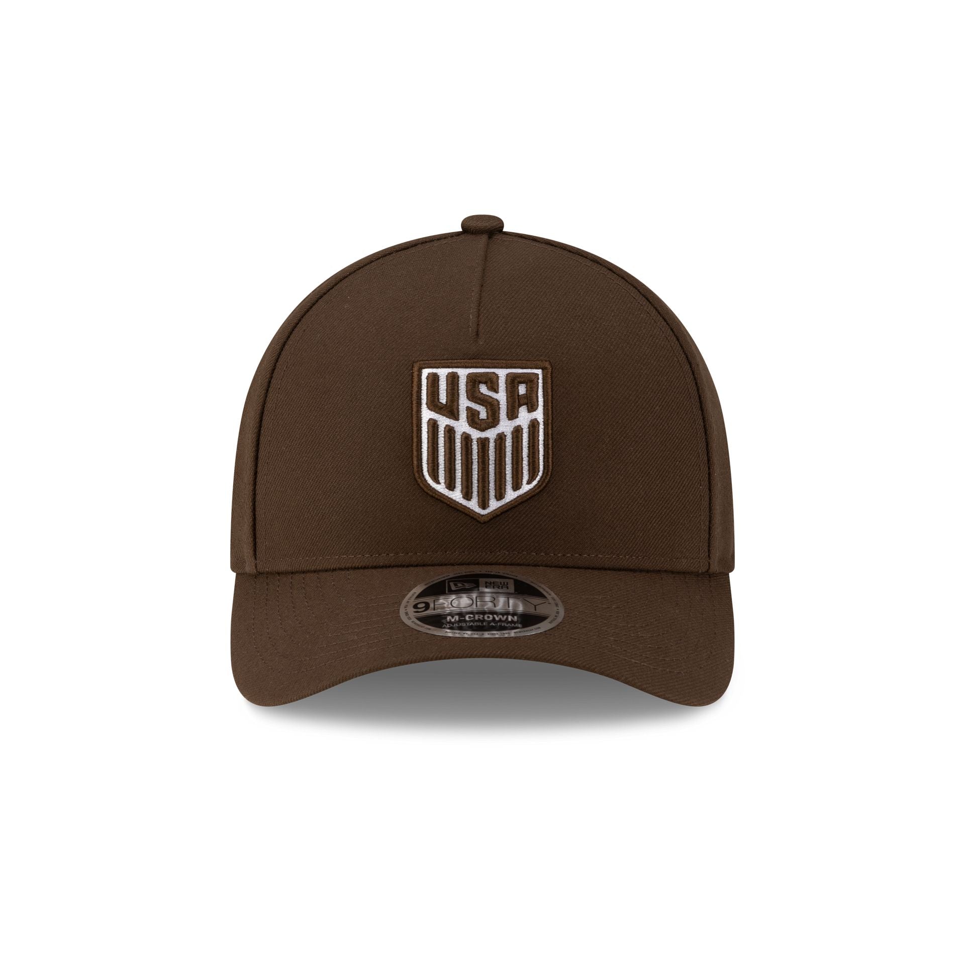 U.S. Soccer Men's National Team Walnut 9FORTY M-Crown A-Frame Snapback Hat