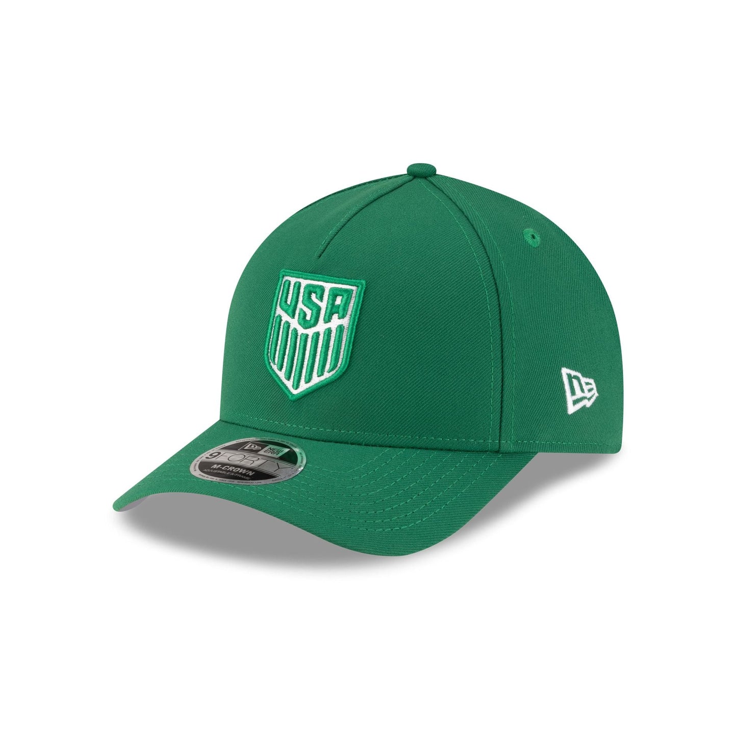 U.S. Soccer Men's National Team Kelly Green 9FORTY M-Crown A-Frame Snapback Hat