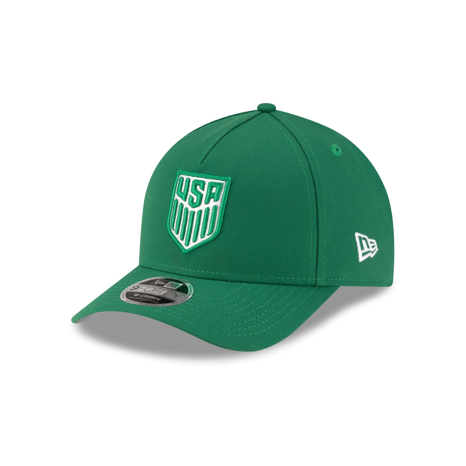 U.S. Soccer Men's National Team Kelly Green 9FORTY M-Crown A-Frame Snapback Hat