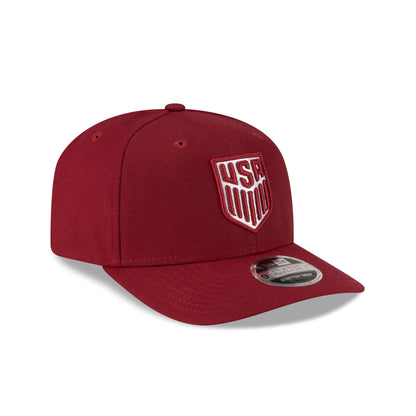 U.S. Soccer Men's National Team Cardinal 9SEVENTY Stretch-Snap Hat