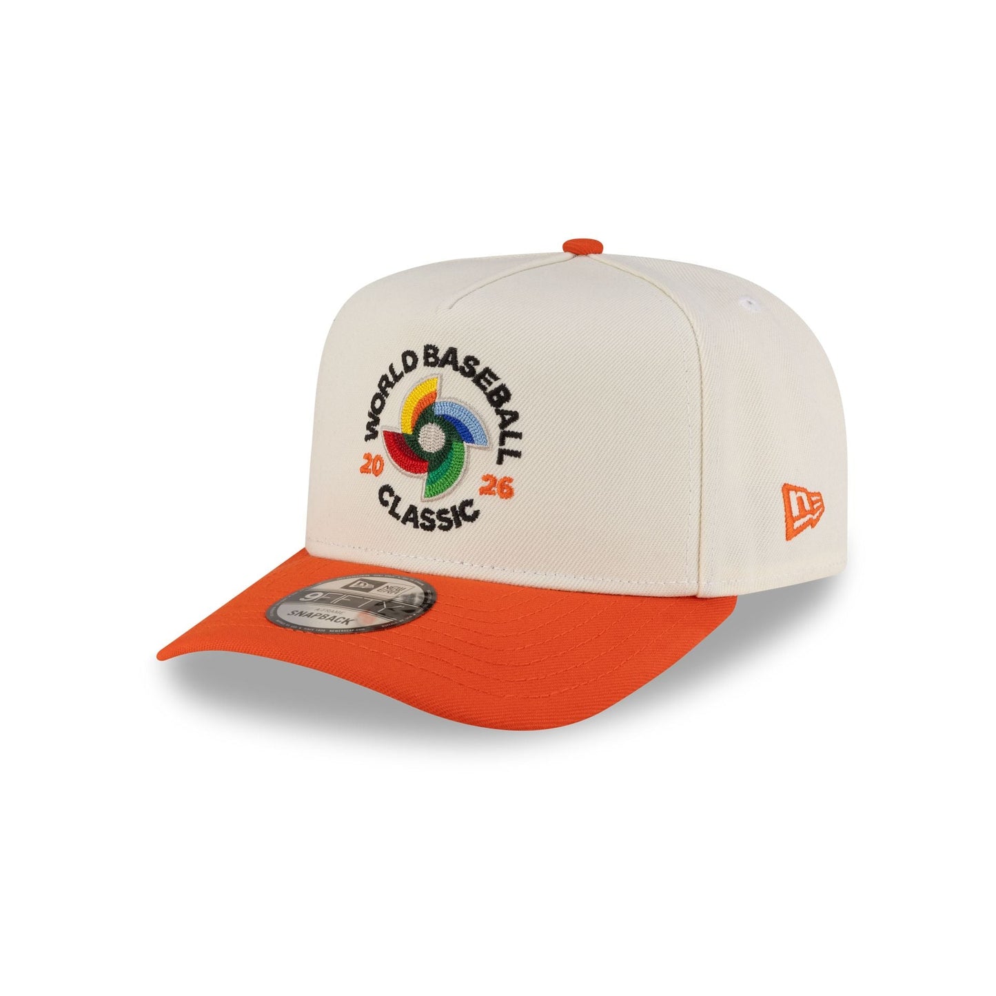 USA 2026 World Baseball Classic Chrome White 9FIFTY A-Frame Snapback Hat