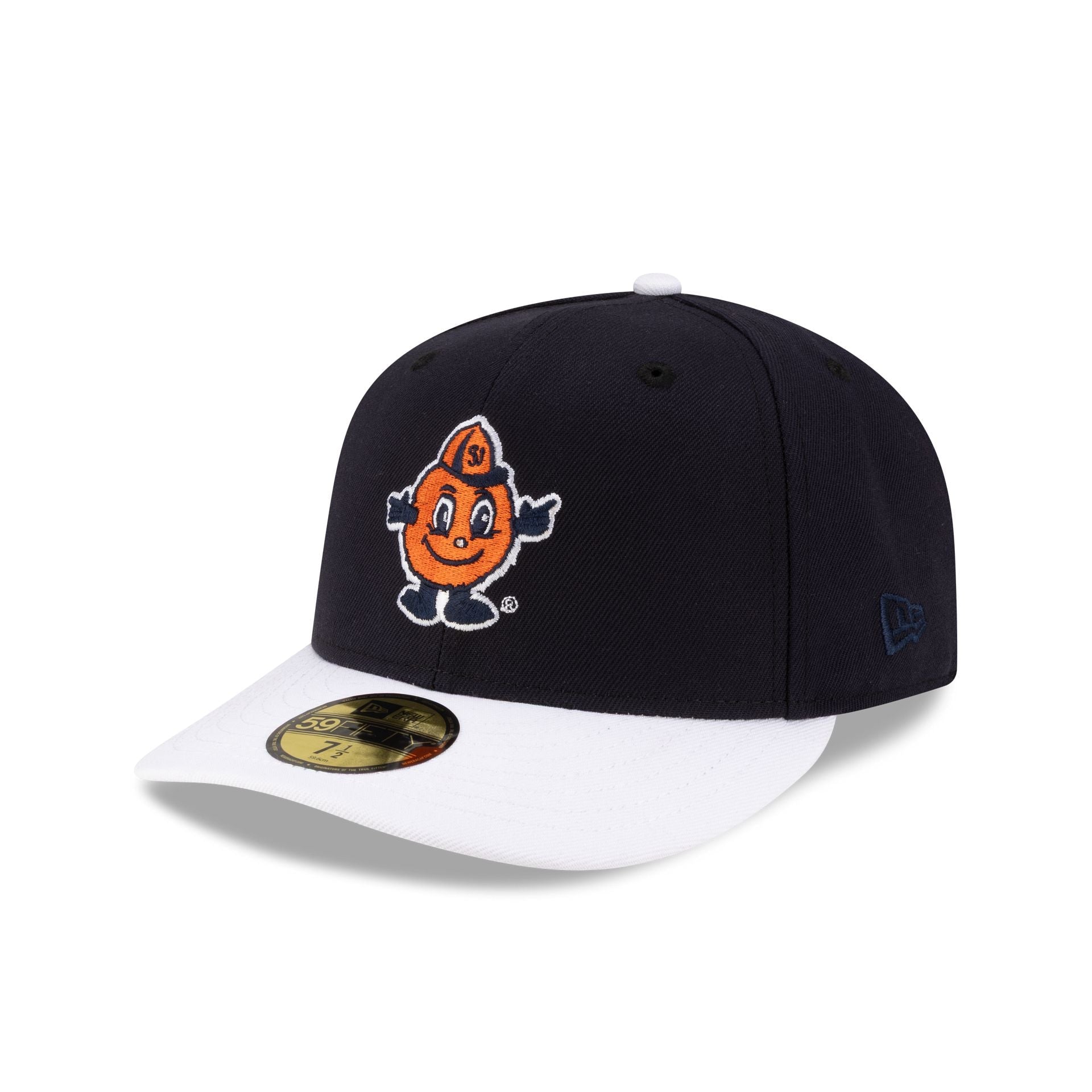 Just Caps College Champions Sidepatch Syracuse Orange 59FIFTY Fitted Hat