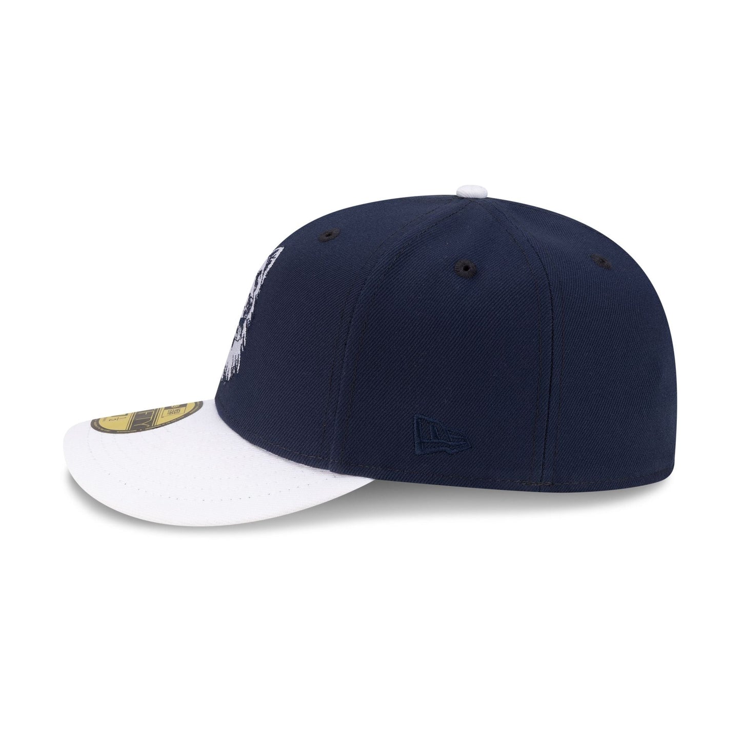 Just Caps College Champions Sidepatch Connecticut Huskies 59FIFTY Fitted Hat