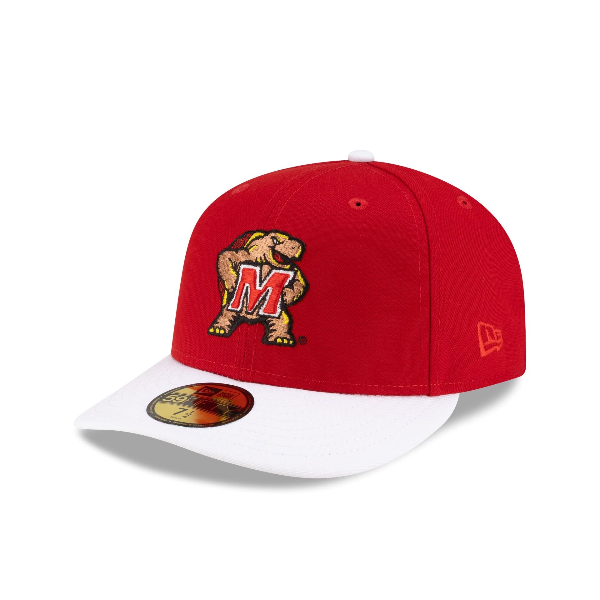 Just Caps College Champions Sidepatch Maryland Terrapins 59FIFTY Fitted Hat