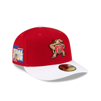 Just Caps College Champions Sidepatch Maryland Terrapins 59FIFTY Fitted Hat