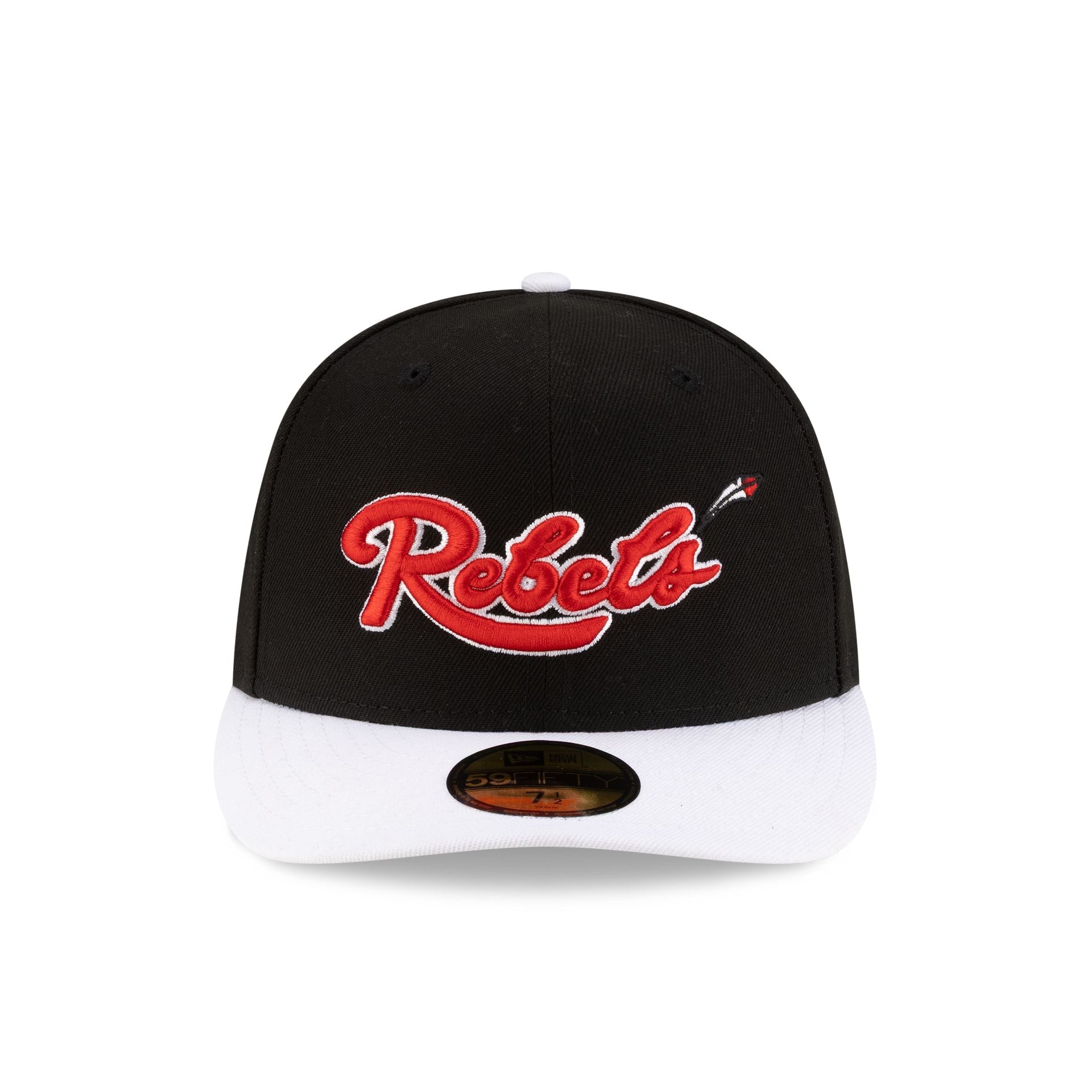 Just Caps College Champions Sidepatch UNLV Runnin' Rebels 59FIFTY Fitted Hat