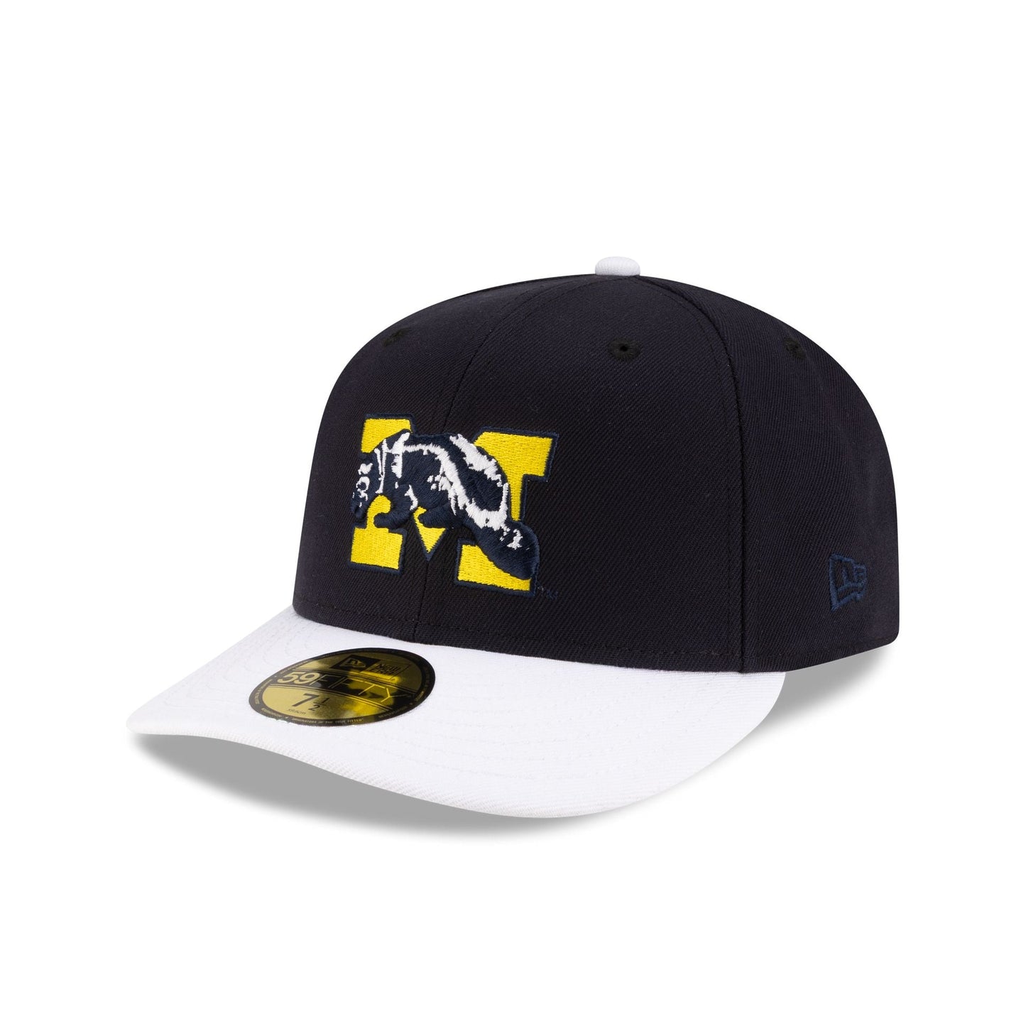 Just Caps College Champions Sidepatch Michigan Wolverines 59FIFTY Fitted Hat