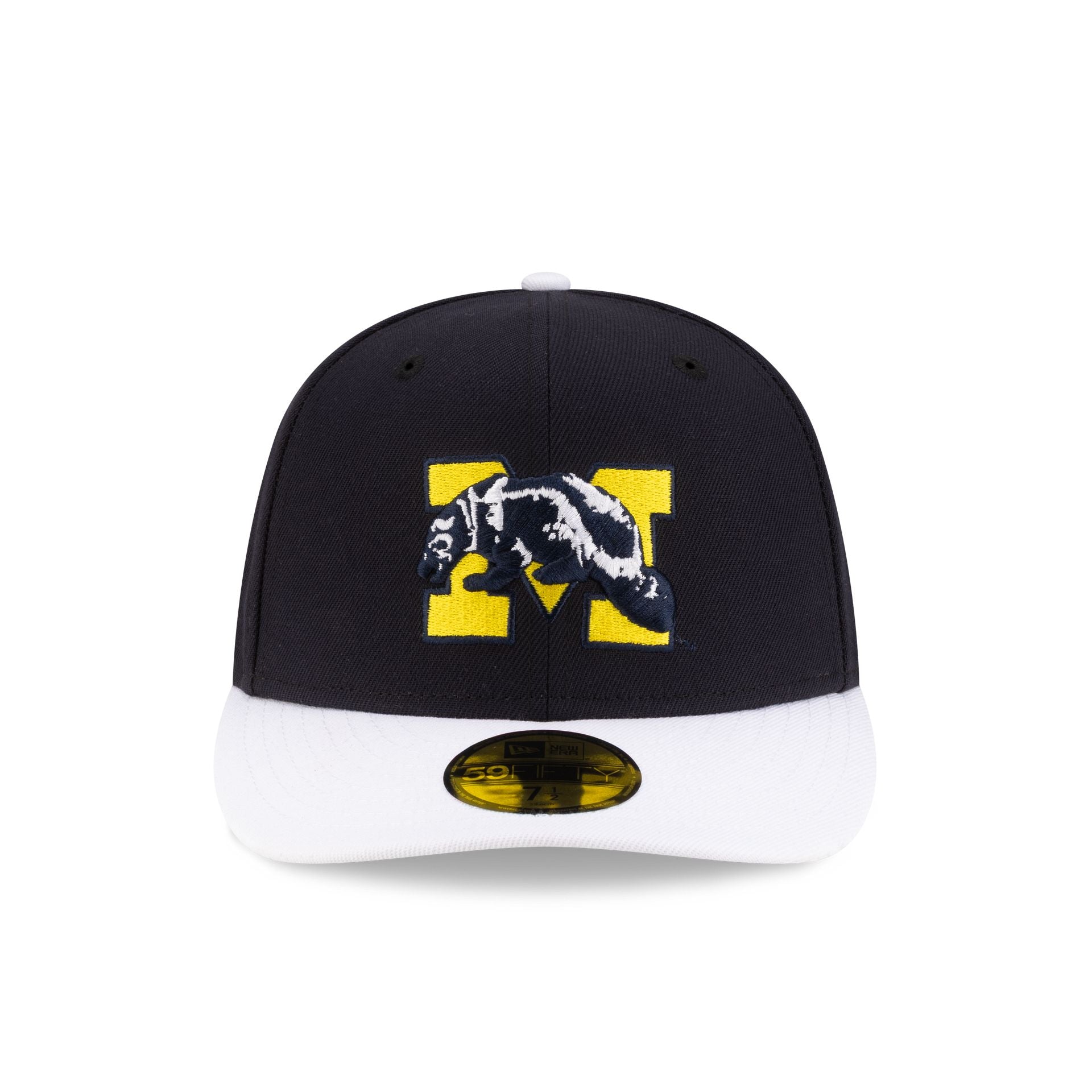 Just Caps College Champions Sidepatch Michigan Wolverines 59FIFTY Fitted Hat