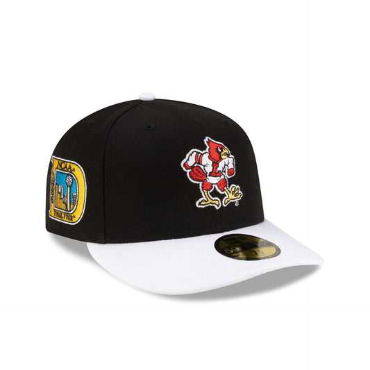 Just Caps College Champions Sidepatch Louisville Cardinals 59FIFTY Fitted Hat