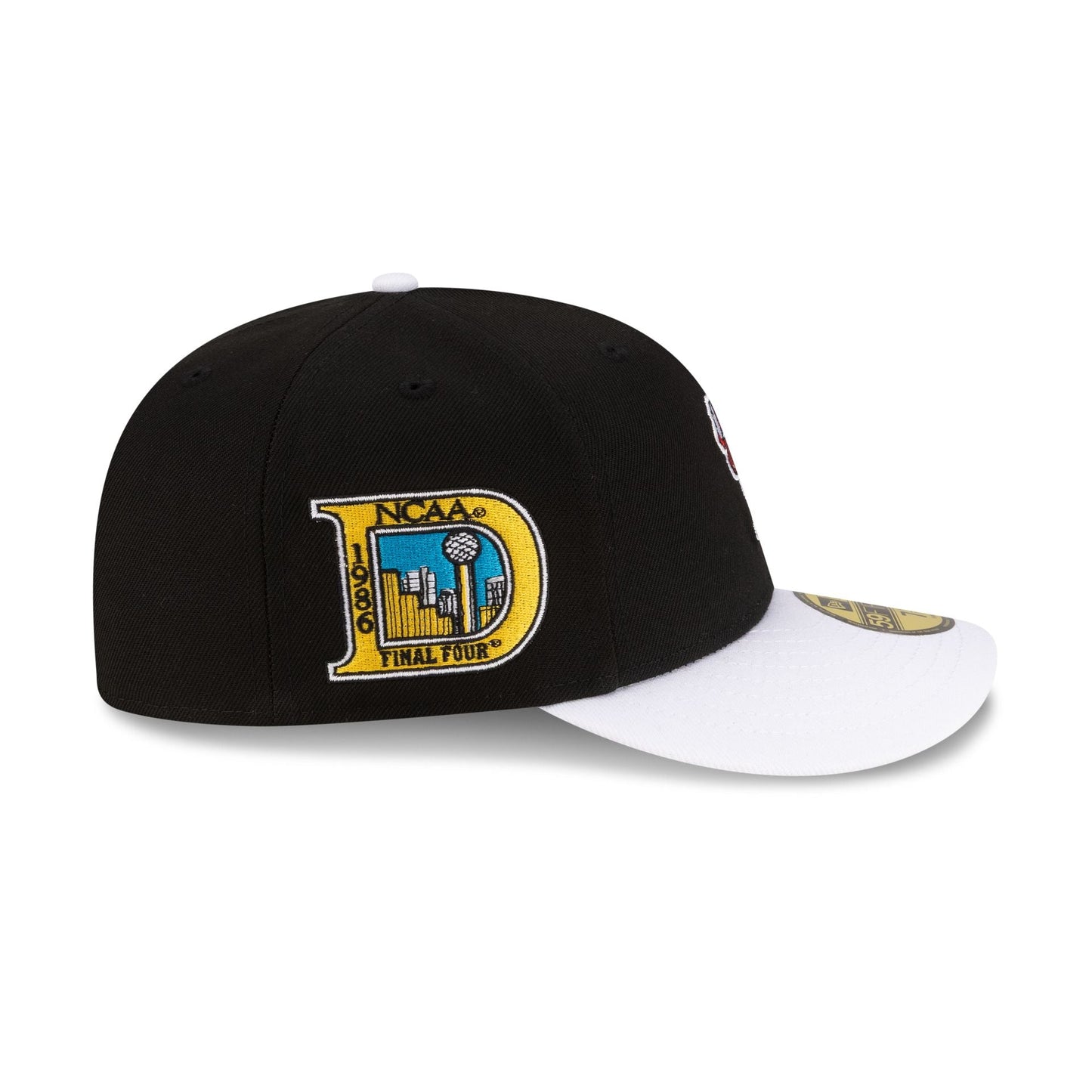 Just Caps College Champions Sidepatch Louisville Cardinals 59FIFTY Fitted Hat