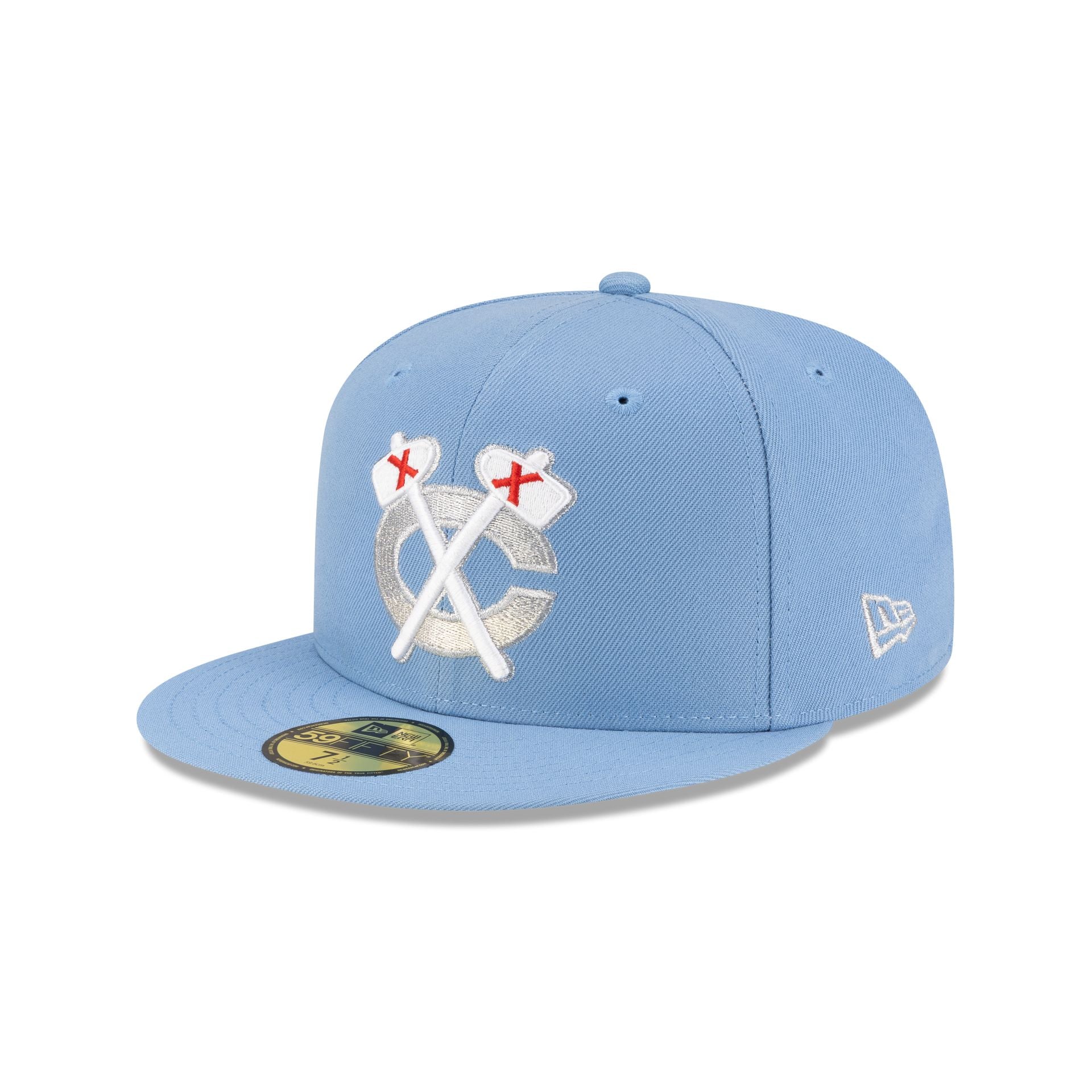 Chicago Blackhawks Sky Blue 59FIFTY Fitted Hat
