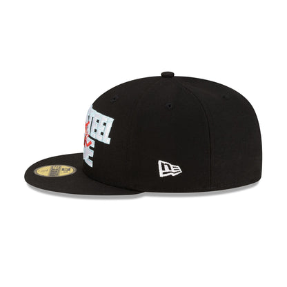 Chicago Blackhawks Cold Steel Ice 59FIFTY Fitted Hat