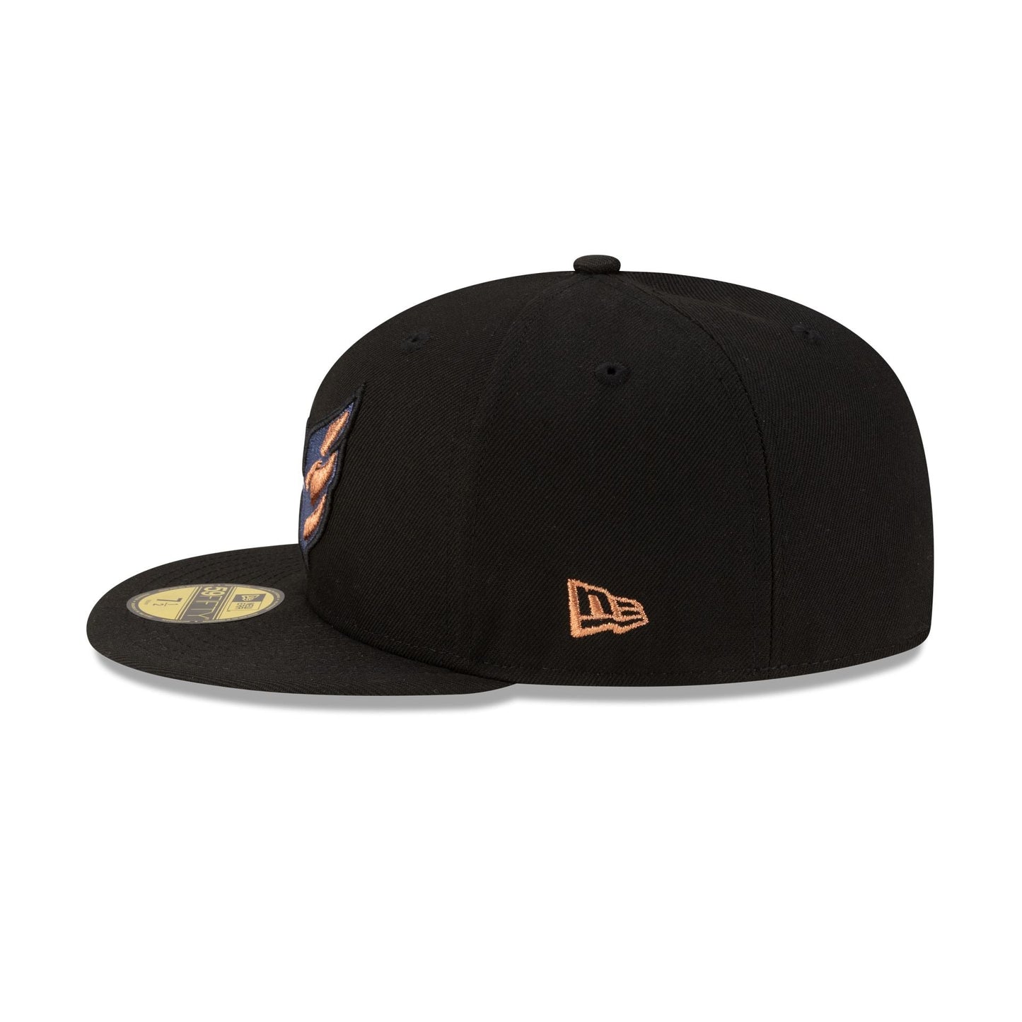 Washington Capitals Black 59FIFTY Fitted Hat