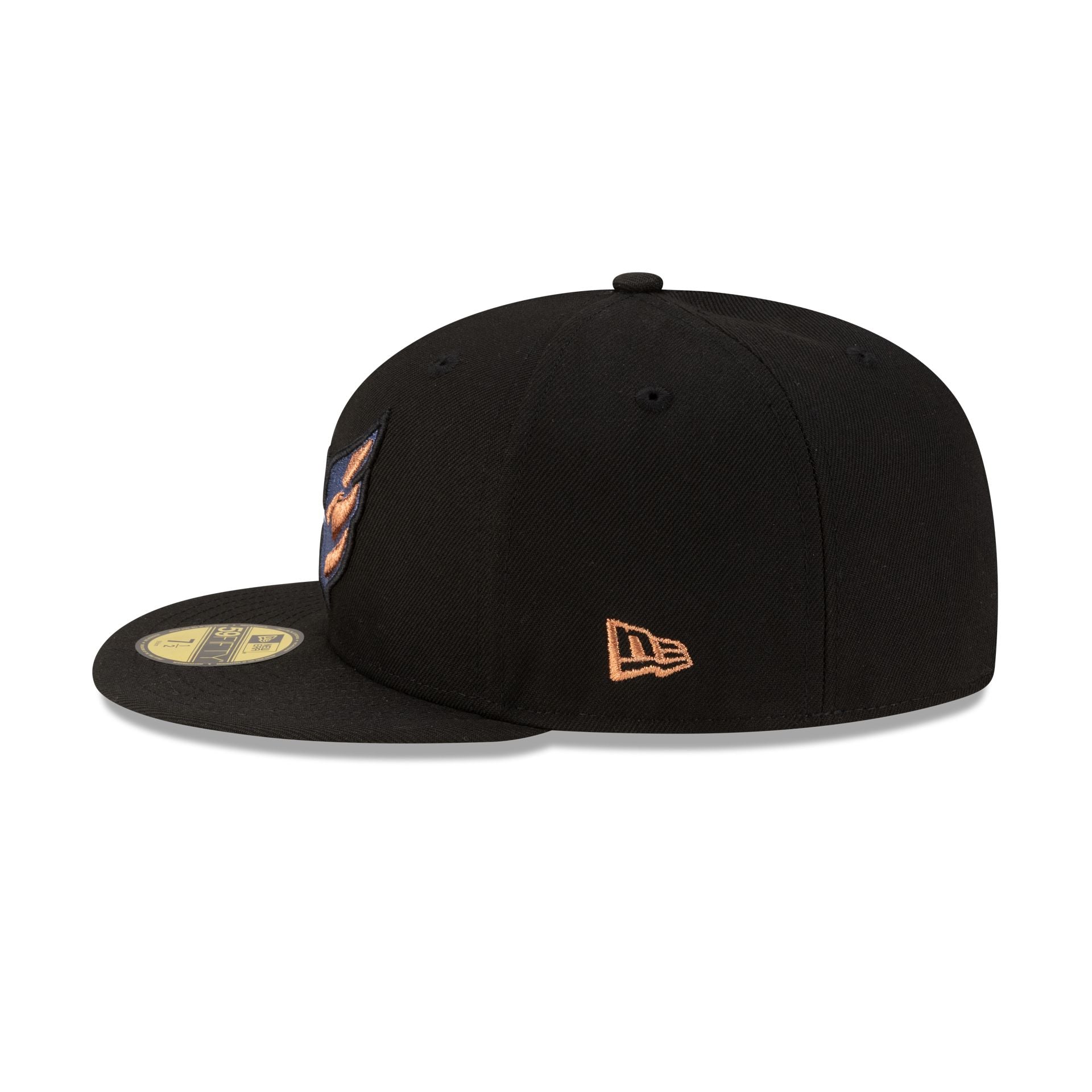 Washington Capitals Black 59FIFTY Fitted Hat