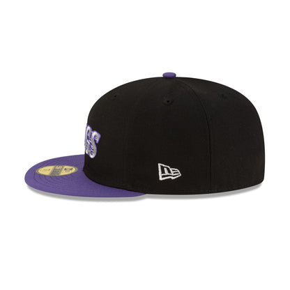 Los Angeles Kings Wordmark Black 59FIFTY Fitted Hat