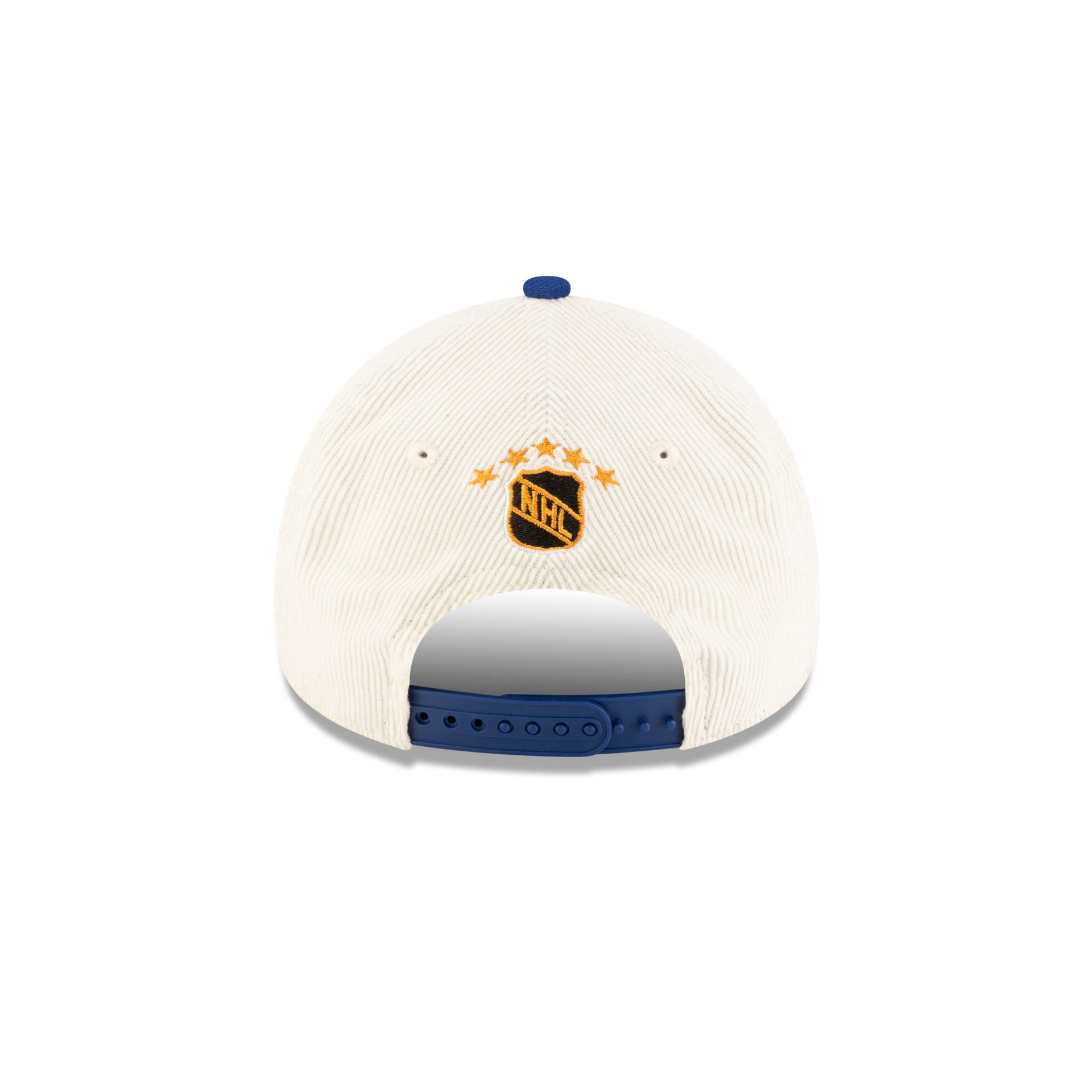 New York Rangers 100th Anniversary Chrome Corduroy 9FORTY A-Frame Snapback Hat
