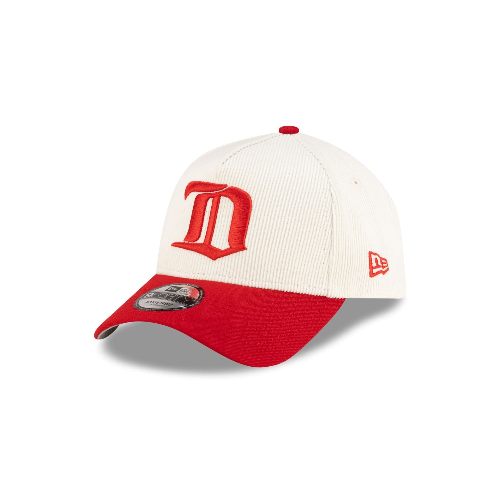Detroit Red Wings 100th Anniversary Chrome Corduroy 9FORTY A-Frame Snapback Hat