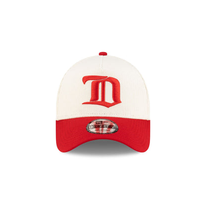 Detroit Red Wings 100th Anniversary Chrome Corduroy 9FORTY A-Frame Snapback Hat