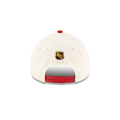 Detroit Red Wings 100th Anniversary Chrome Corduroy 9FORTY A-Frame Snapback Hat