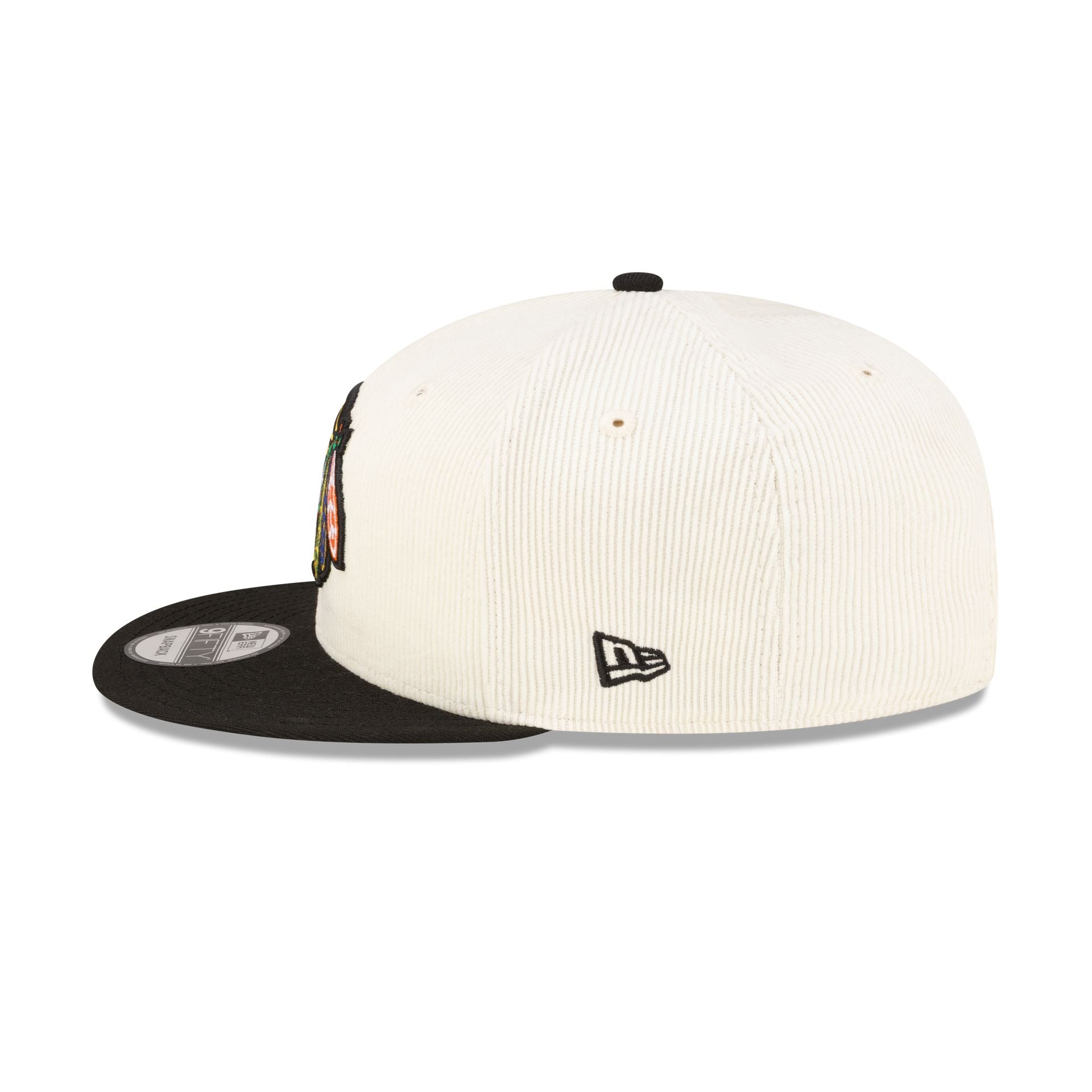 Chicago Blackhawks 100th Anniversary Chrome Corduroy 9FIFTY Snapback Hat