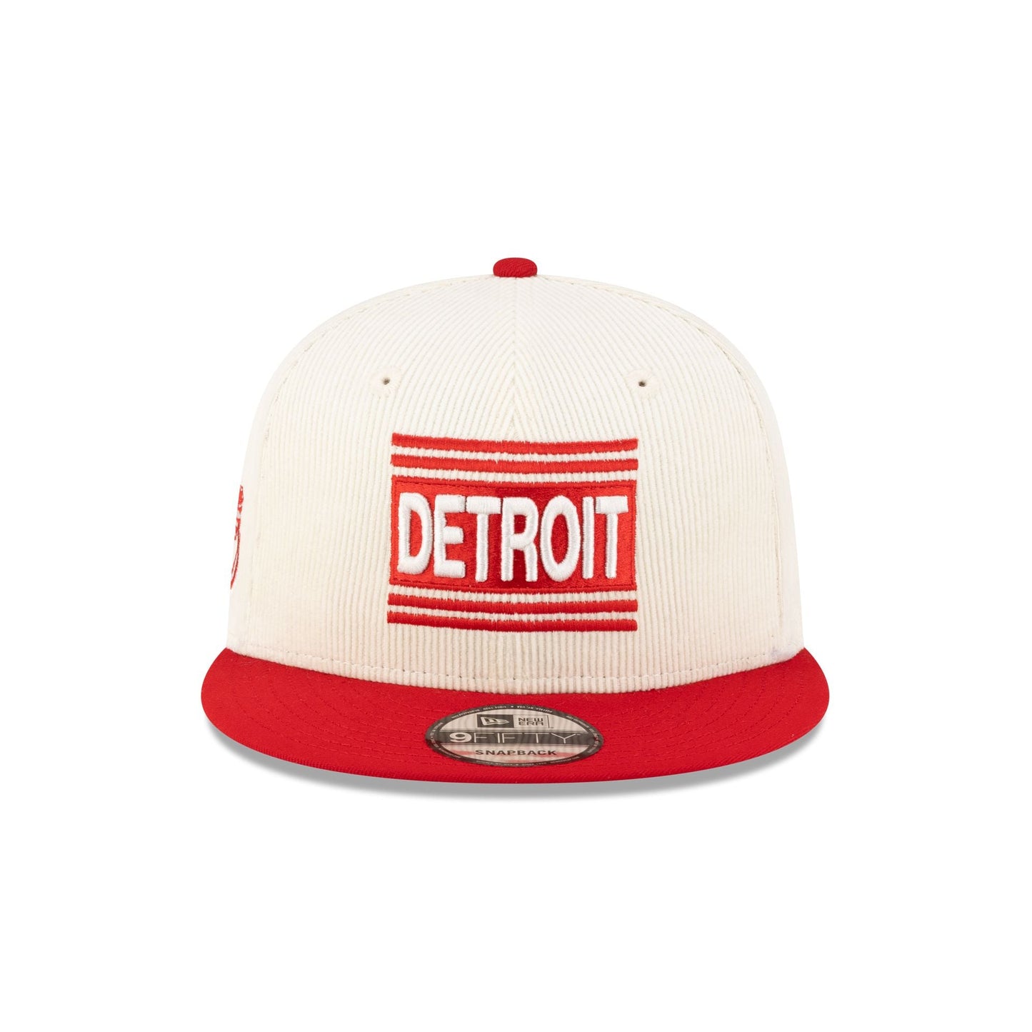 Detroit Red Wings 100th Anniversary Chrome Corduroy 9FIFTY Snapback Hat
