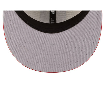 New York Rangers 100th Anniversary Chrome Corduroy 9FIFTY Snapback Hat