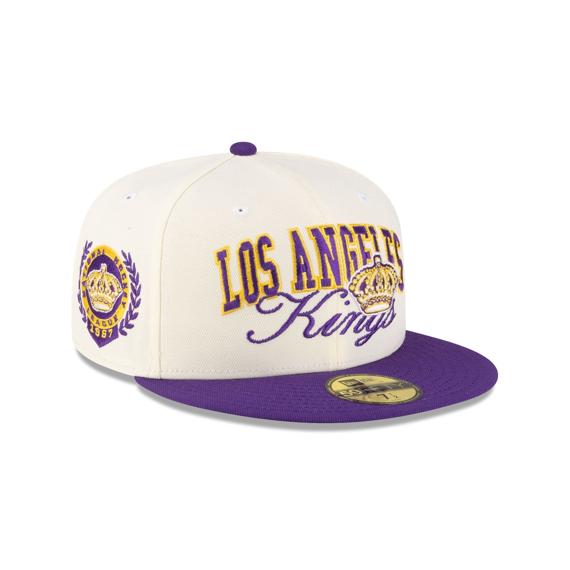 Los Angeles Kings Arch Script 59FIFTY Fitted Hat