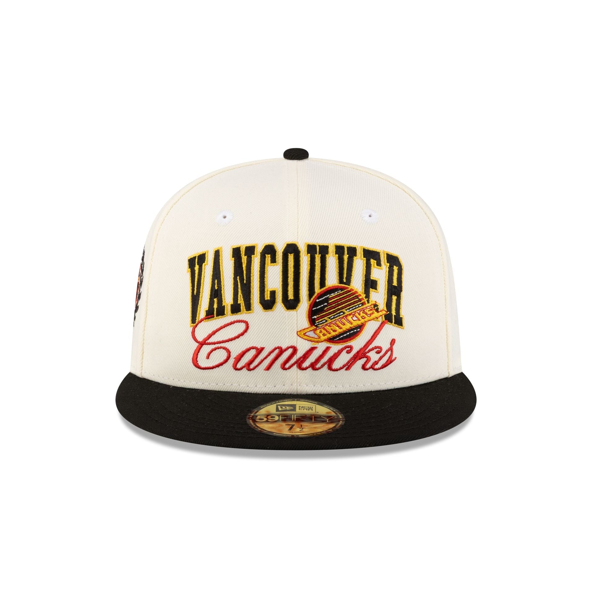 Vancouver Canucks Arch Script 59FIFTY Fitted Hat