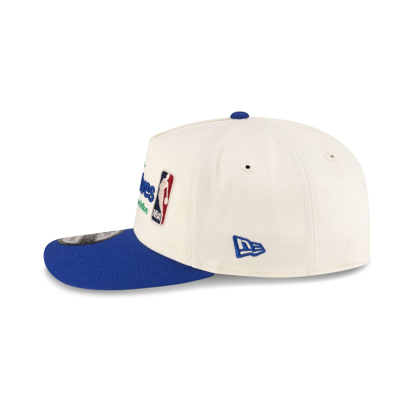 Minnesota Timberwolves 1989-1996 Hardwood Classics Sign Stack Chrome White 19TWENTY Adjustable Hat