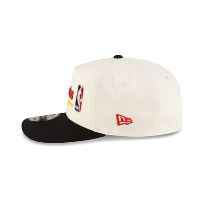 Houston Rockets 1972-1995 Hardwood Classics Sign Stack Chrome White 19TWENTY Adjustable Hat