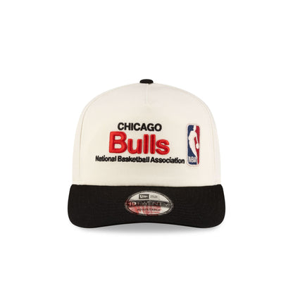 Chicago Bulls 1966-Present Hardwood Classics Sign Stack Chrome White 19TWENTY Adjustable Hat
