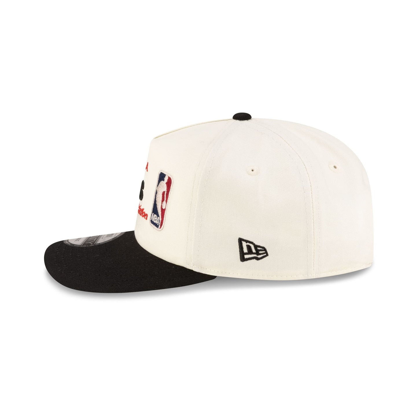 Philadelphia 76ers 1997-2009 Hardwood Classics Sign Stack Chrome White 19TWENTY Adjustable Hat